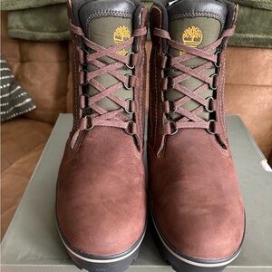 Timberland Men's Dark Brown Leather Boots - sz 12